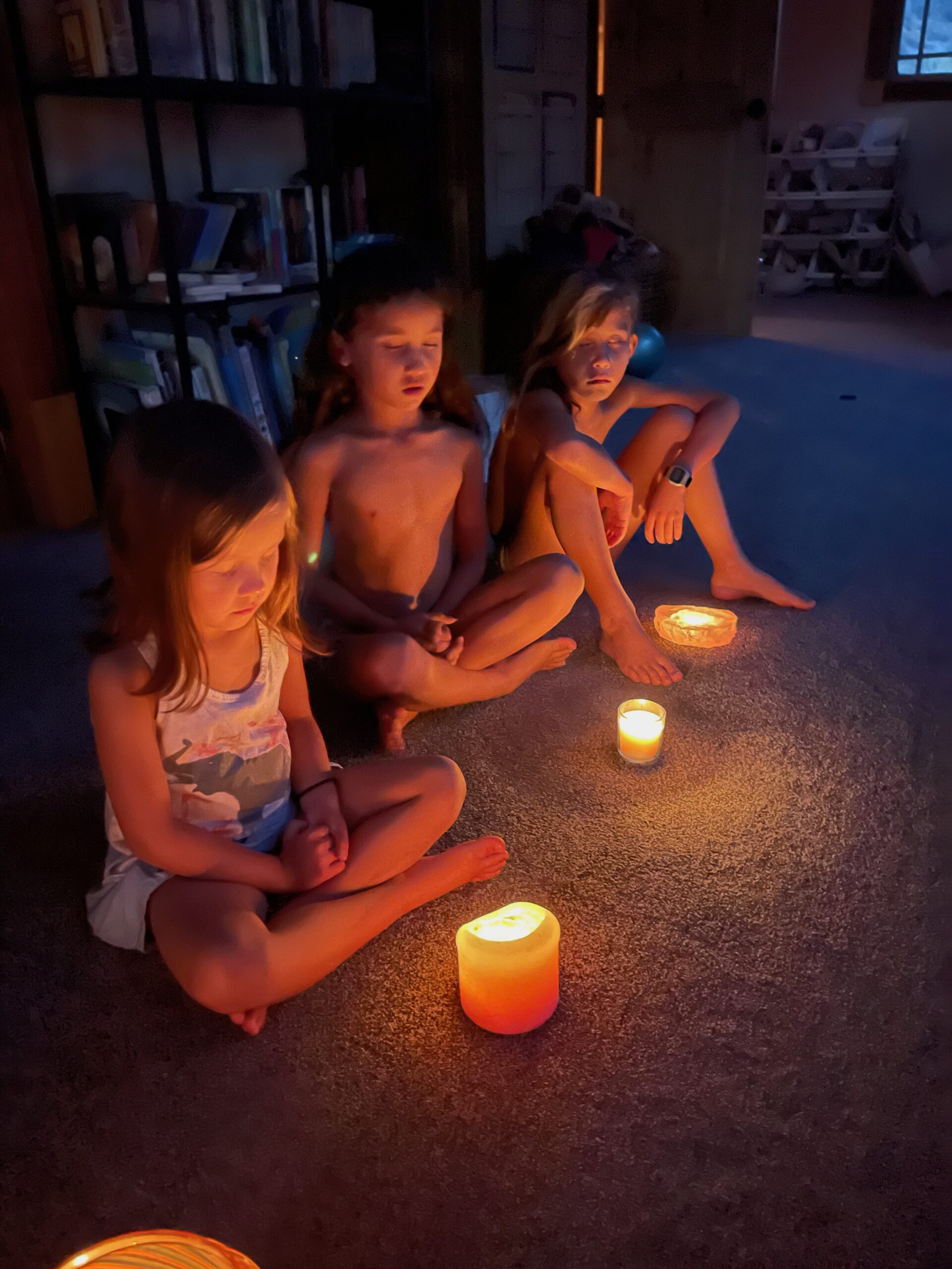 Kids Meditating